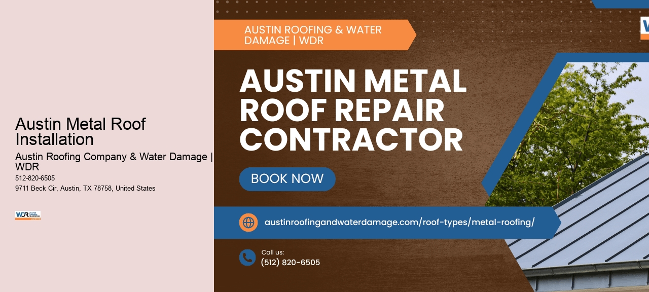 Austin Metal Roof Installation